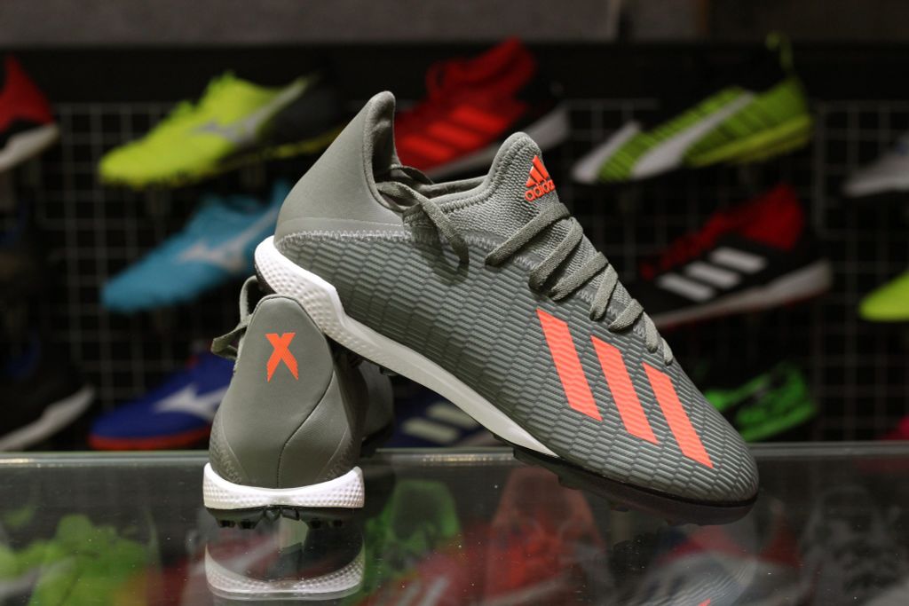 adidas X 19.3 TF Encryption - Legion Green/Solar Orange/Core White