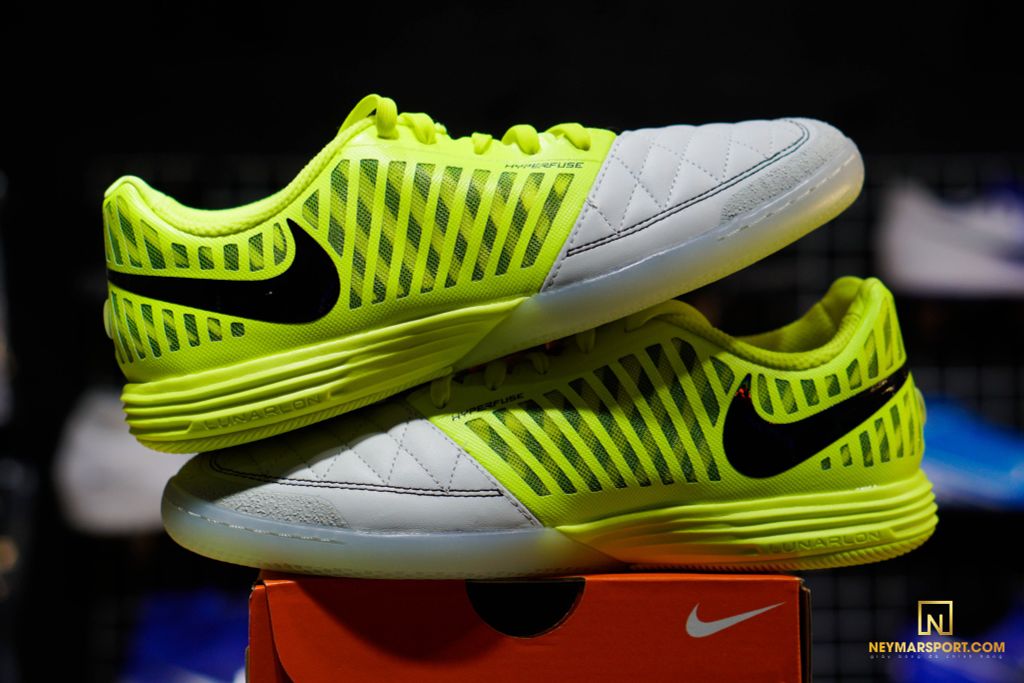 Nike Lunargato II IC - Lemon Venom/Black/White