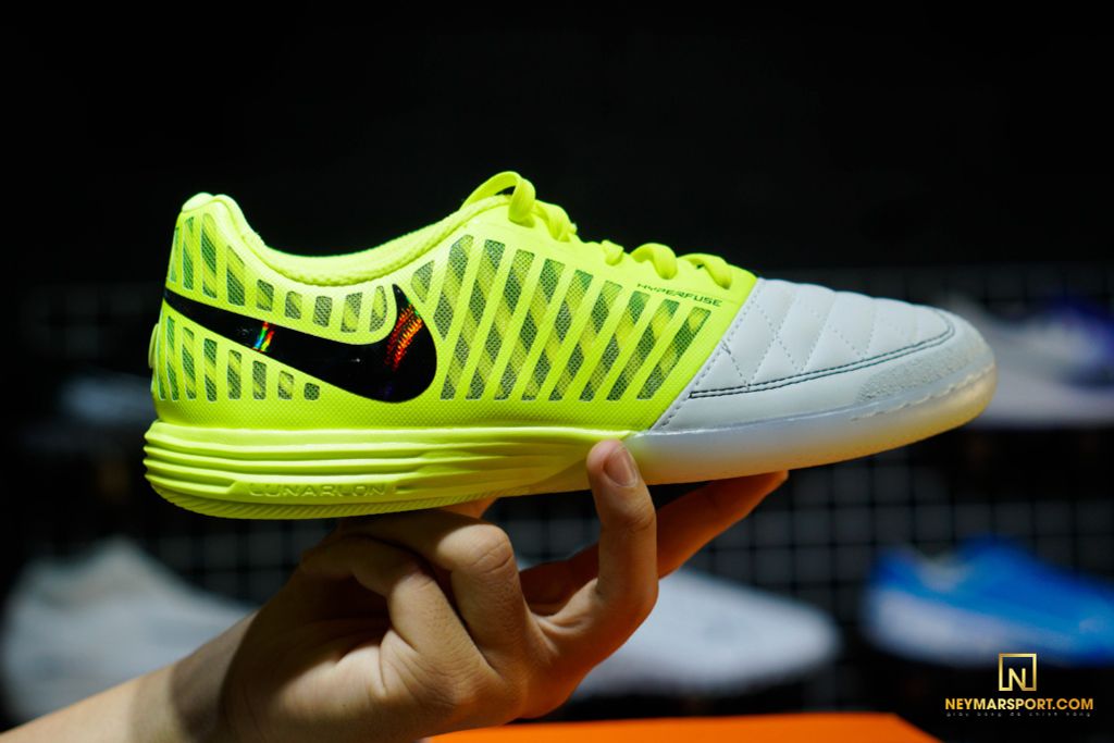 Nike Lunargato II IC - Lemon Venom/Black/White
