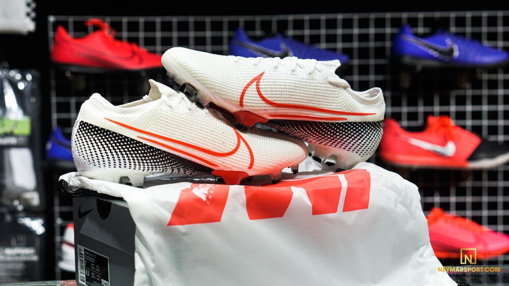 Nike Mercurial Vapor 13 Elite FG LAB2 - White/Laser Crimson/Black
