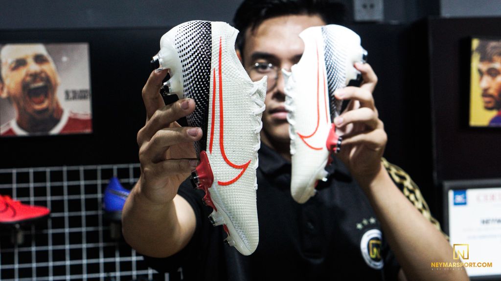 Nike Mercurial Vapor 13 Elite FG LAB2 - White/Laser Crimson/Black