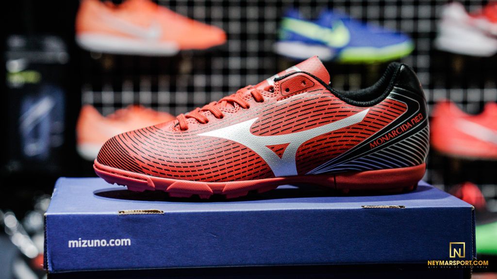 Mizuno Monarcida NEO SALA CLUB TF Red/White/Black
