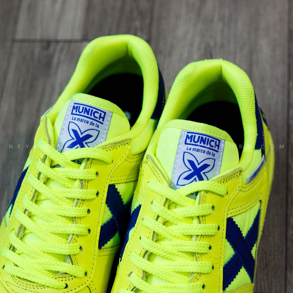 Giày đá bóng X MUNICH CONTINENTAL 911 - Solar Yellow/Blue 4100911