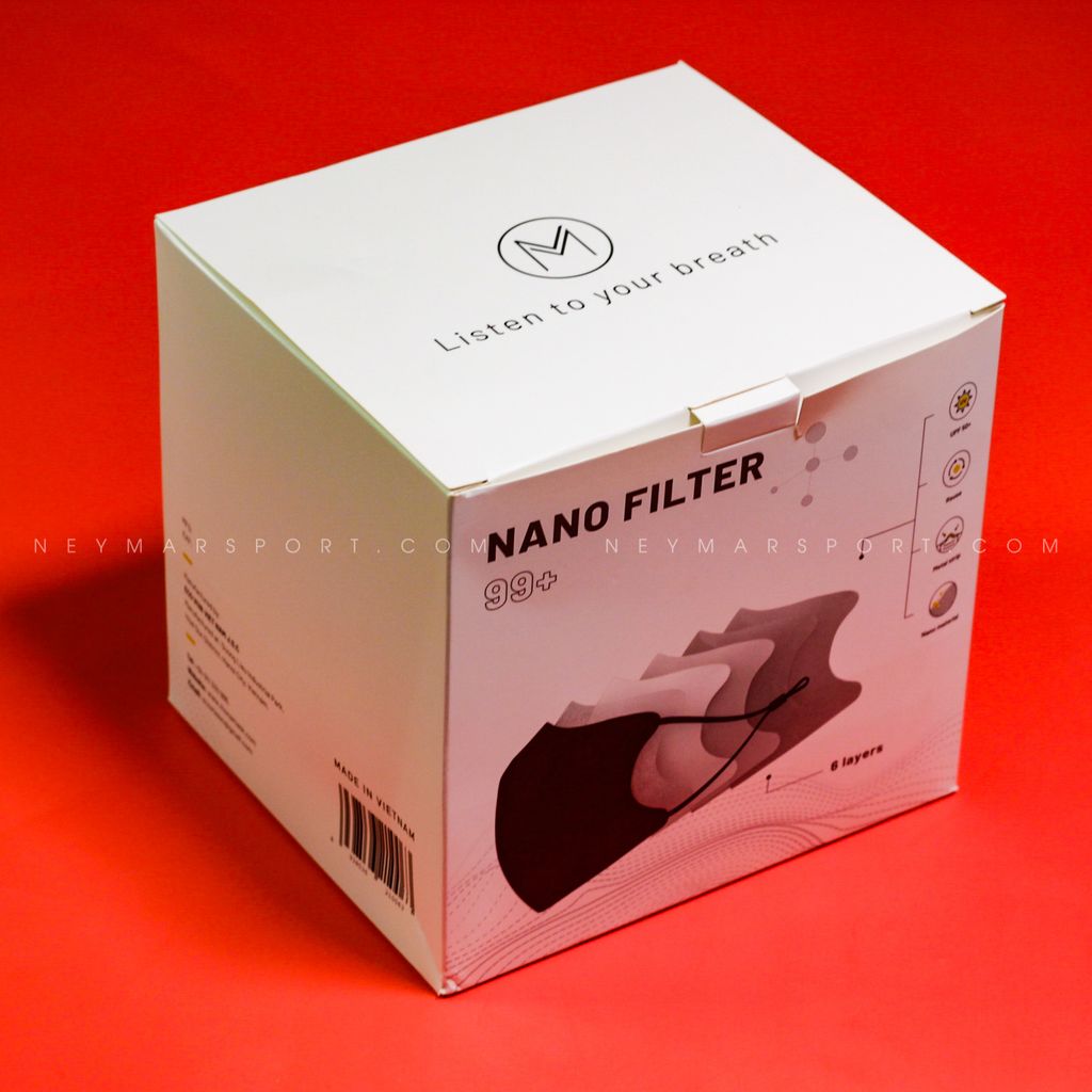Khẩu trang 3D Neymarsport x Mona Mask tiêu chuẩn N99
