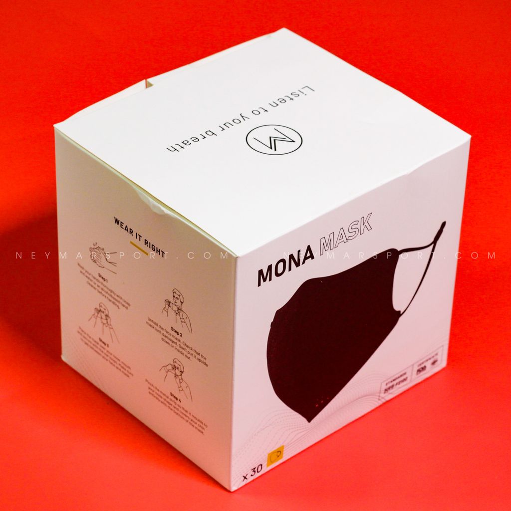Khẩu trang 3D Neymarsport x Mona Mask tiêu chuẩn N99