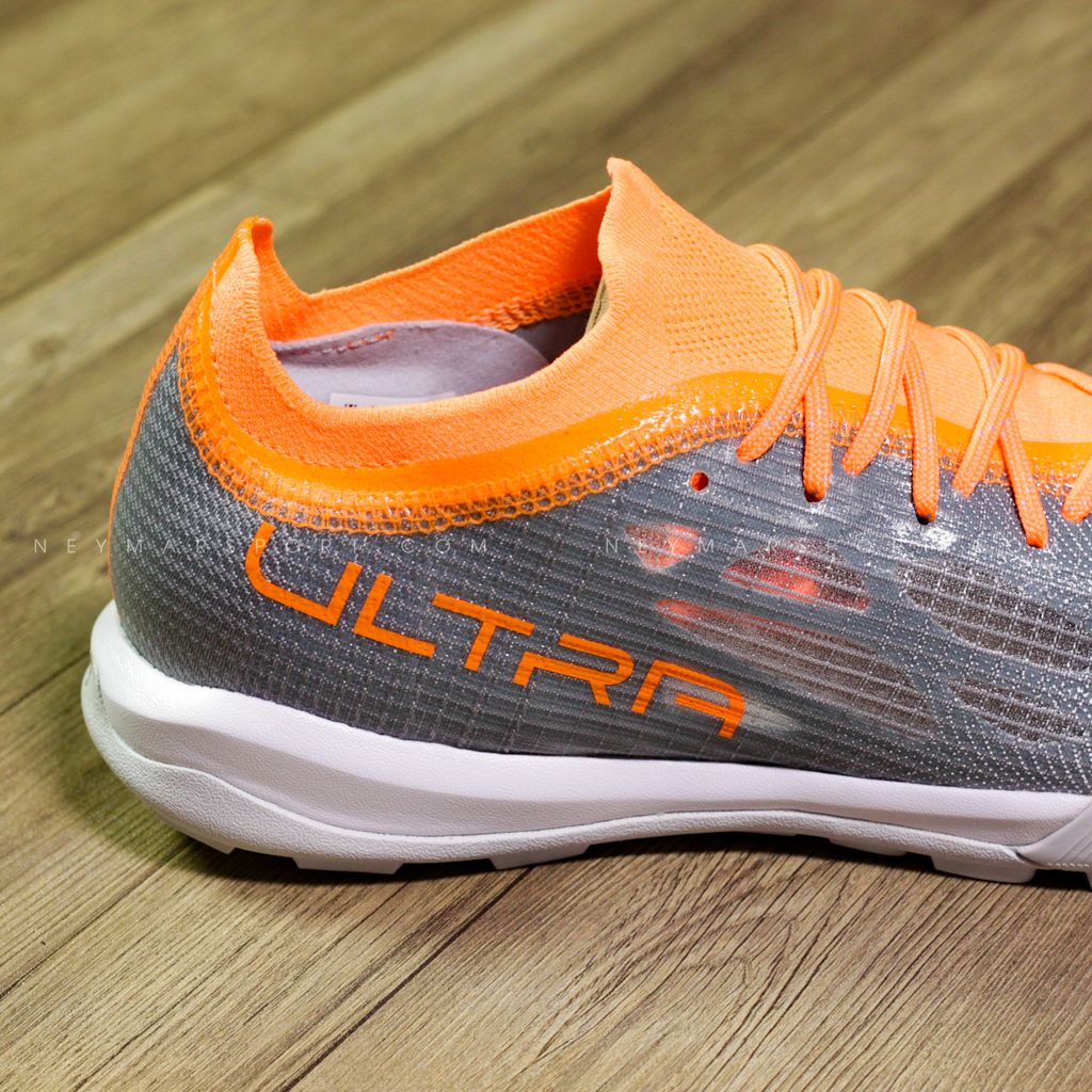 Giày đá bóng PUMA Ultra 1.4 Pro Cage TT Instinct - Diamond Silver/Neon Citrus 106721-01