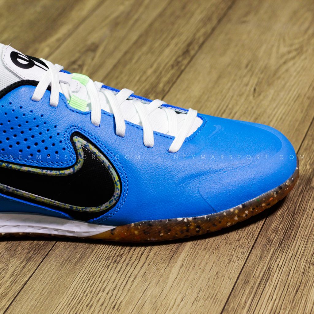 Giày đá bóng Nike Tiempo React Legend 9 Pro IC - Photo Blue/Neon Yellow/Black DA1183-403