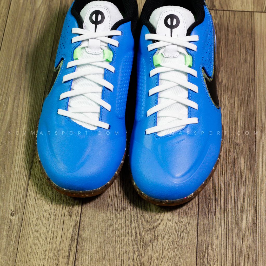 Giày đá bóng Nike Tiempo React Legend 9 Pro IC - Photo Blue/Neon Yellow/Black DA1183-403