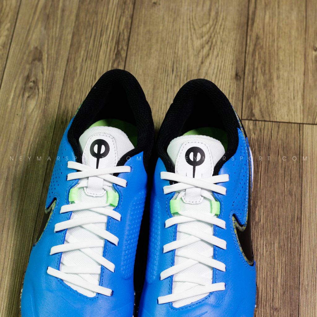 Giày đá bóng Nike Tiempo React Legend 9 Pro IC - Photo Blue/Neon Yellow/Black DA1183-403