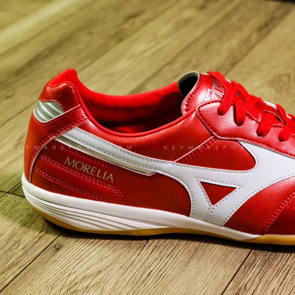Mizuno Morelia Sala Elite IN Passion Red - High Risk Red/White