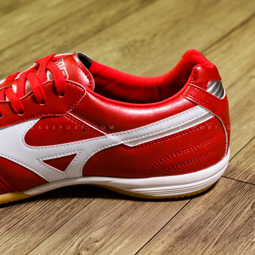 Mizuno Morelia Sala Elite IN Passion Red - High Risk Red/White