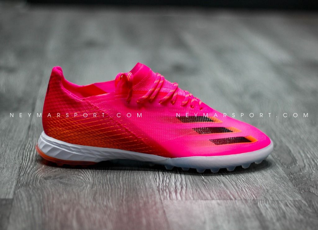 adidas X Ghosted .1 TF Superspectral - Shock Pink/Core Black/Screaming Orange