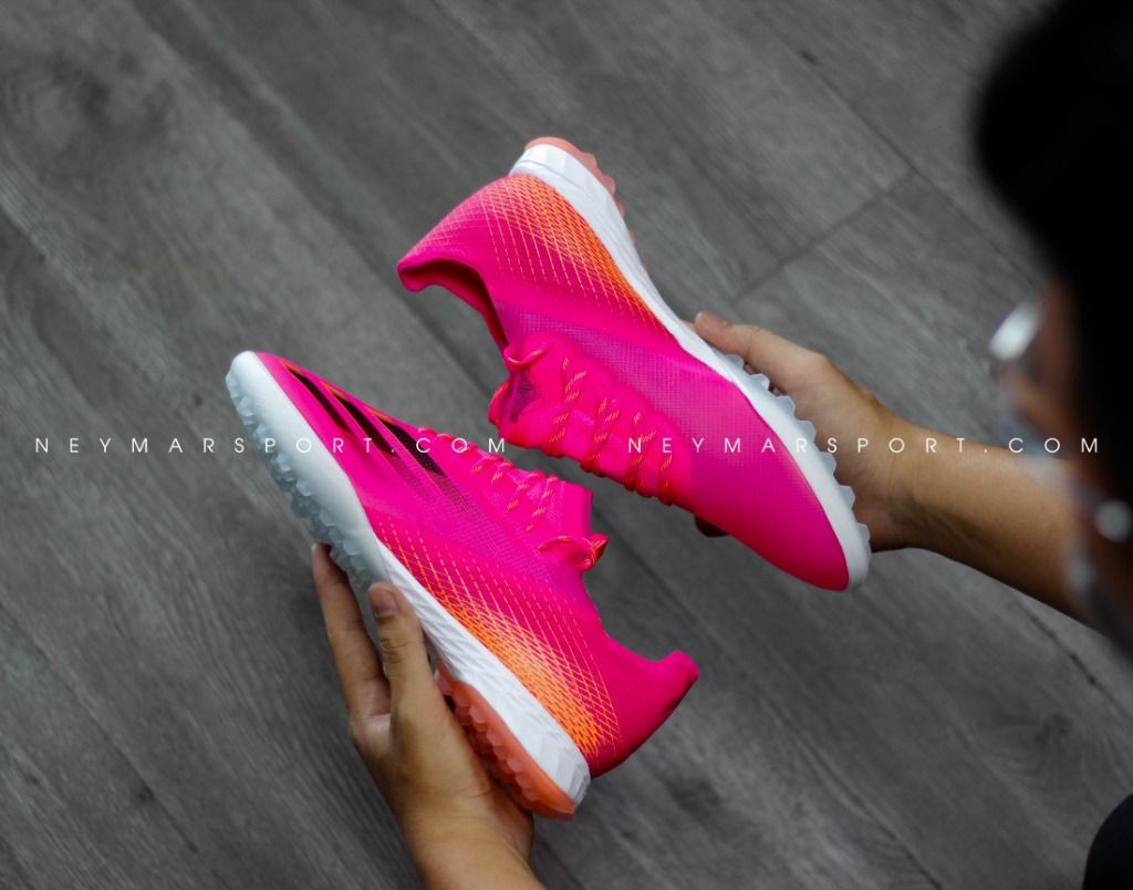 adidas X Ghosted .1 TF Superspectral - Shock Pink/Core Black/Screaming Orange
