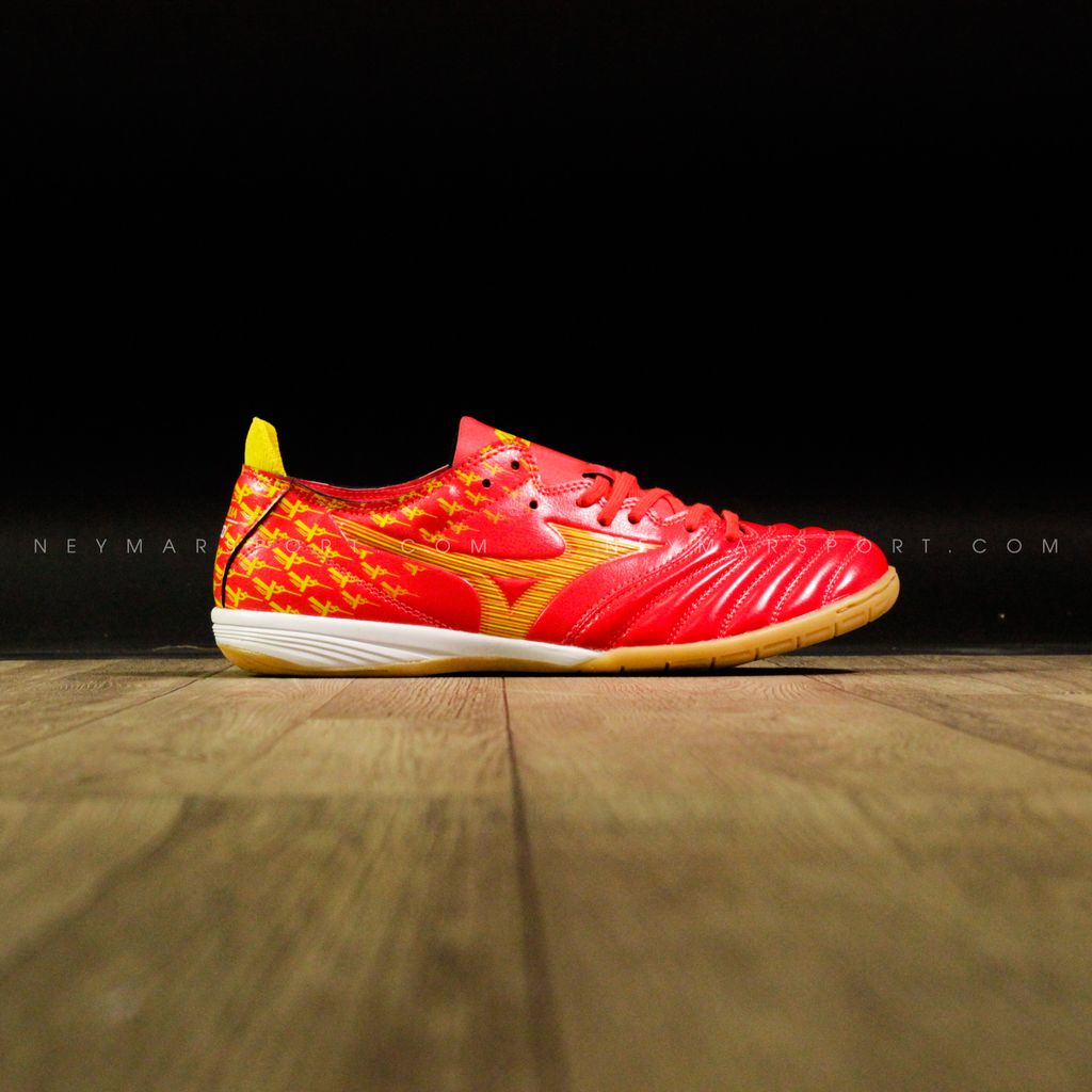 Mizuno Morelia Neo III Pro IN Lạc Việt - Red/Yellow Limited Edition