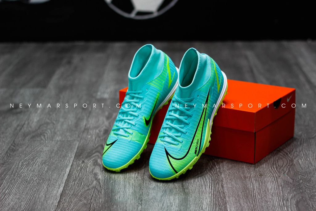 Nike Mercurial Superfly 8 Academy TF Impulse - Dynamic Turq/Lime Glow