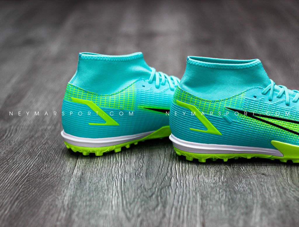 Nike Mercurial Superfly 8 Academy TF Impulse - Dynamic Turq/Lime Glow