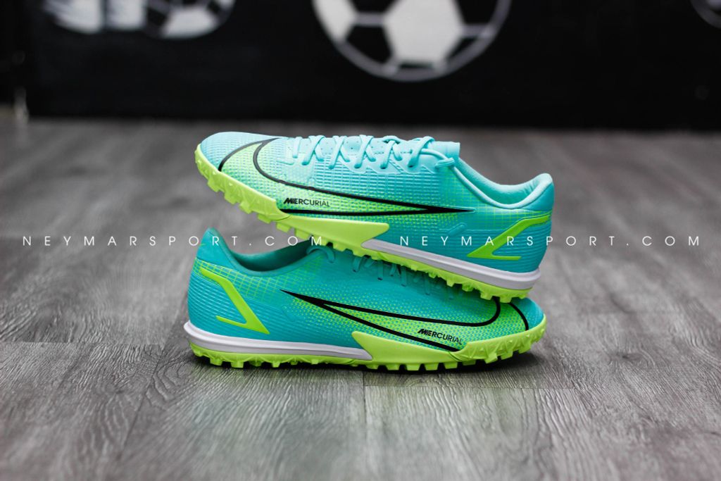 Nike Mercurial Vapor 14 Academy TF Impulse - Dynamic Turq/Lime Glow