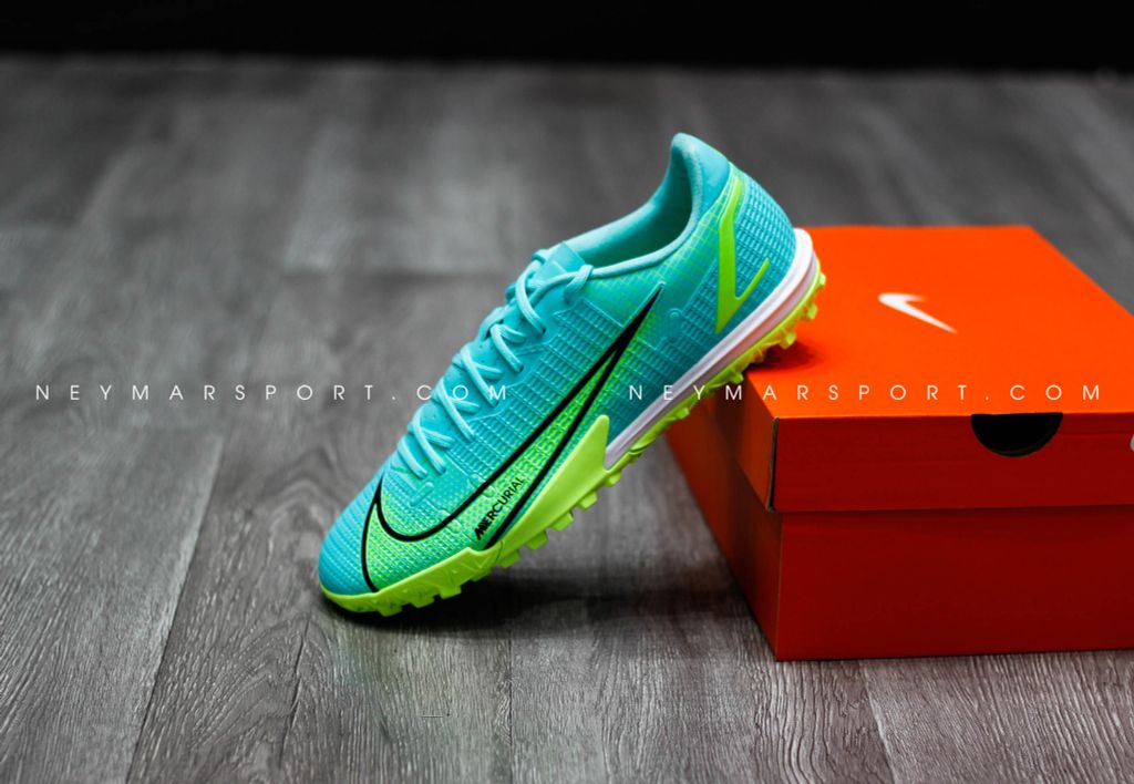 Nike Mercurial Vapor 14 Academy TF Impulse - Dynamic Turq/Lime Glow