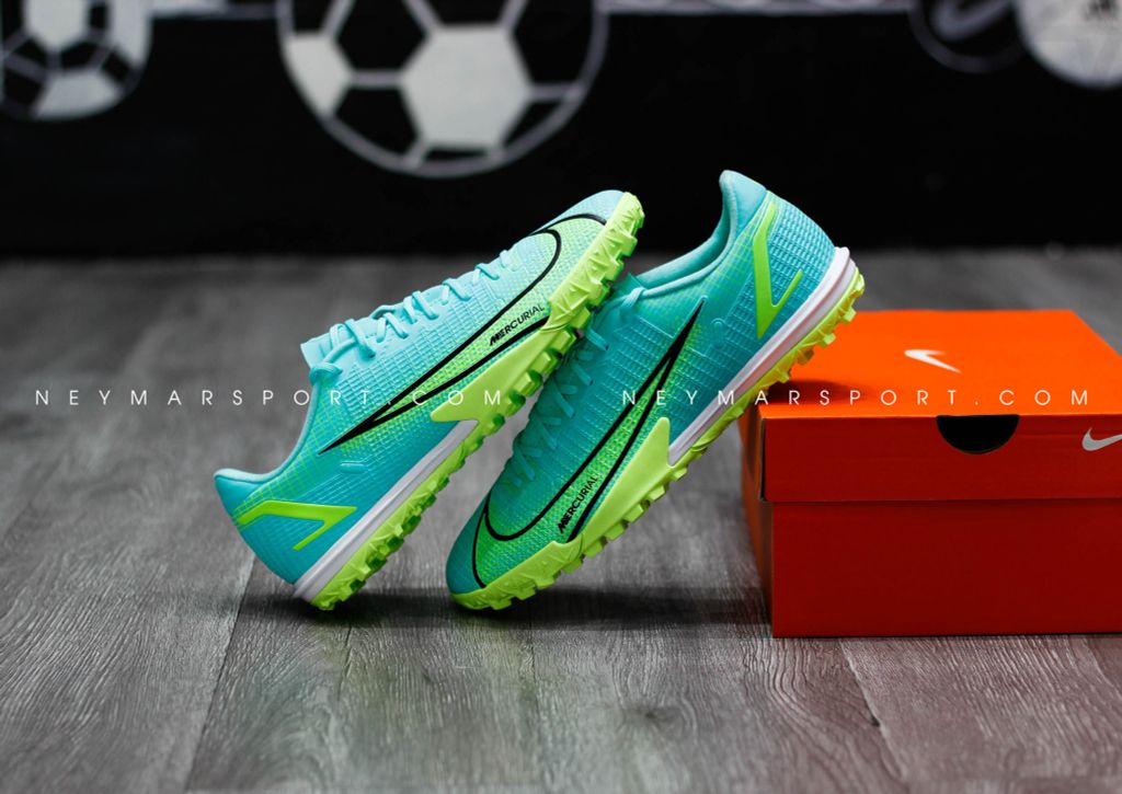 Nike Mercurial Vapor 14 Academy TF Impulse - Dynamic Turq/Lime Glow