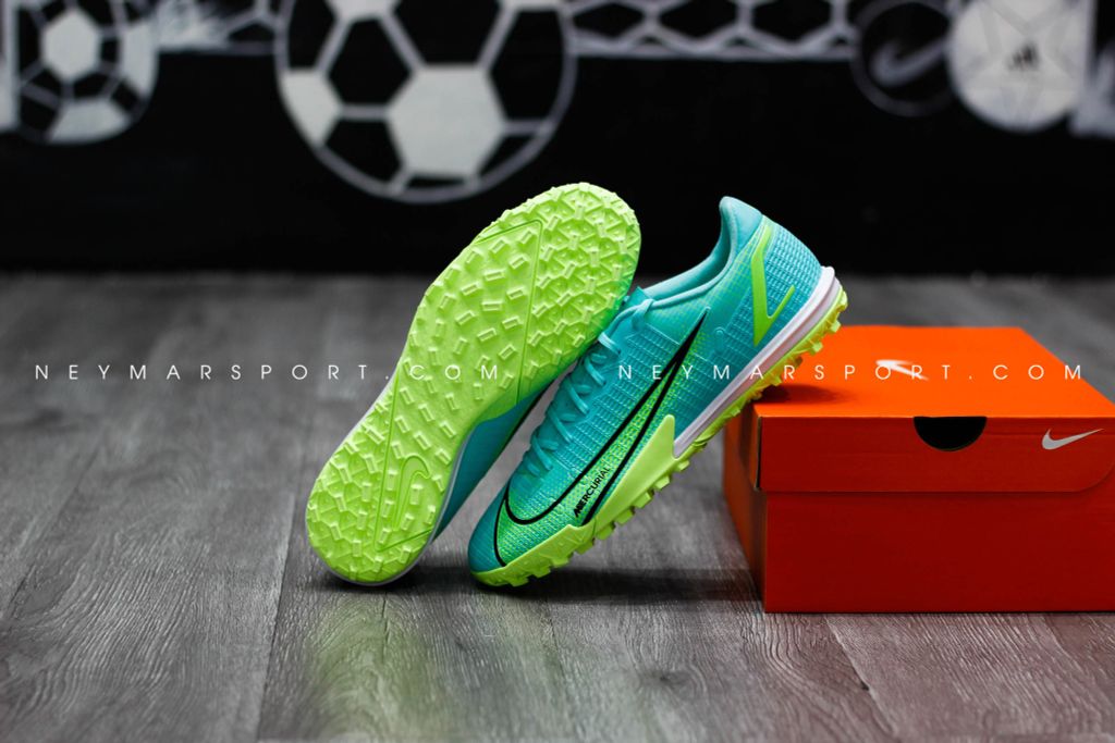 Nike Mercurial Vapor 14 Academy TF Impulse - Dynamic Turq/Lime Glow