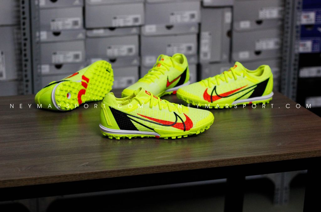 Nike Mercurial Zoom Vapor 14 Pro TF Motivation - Volt/Bright Crimson/Black