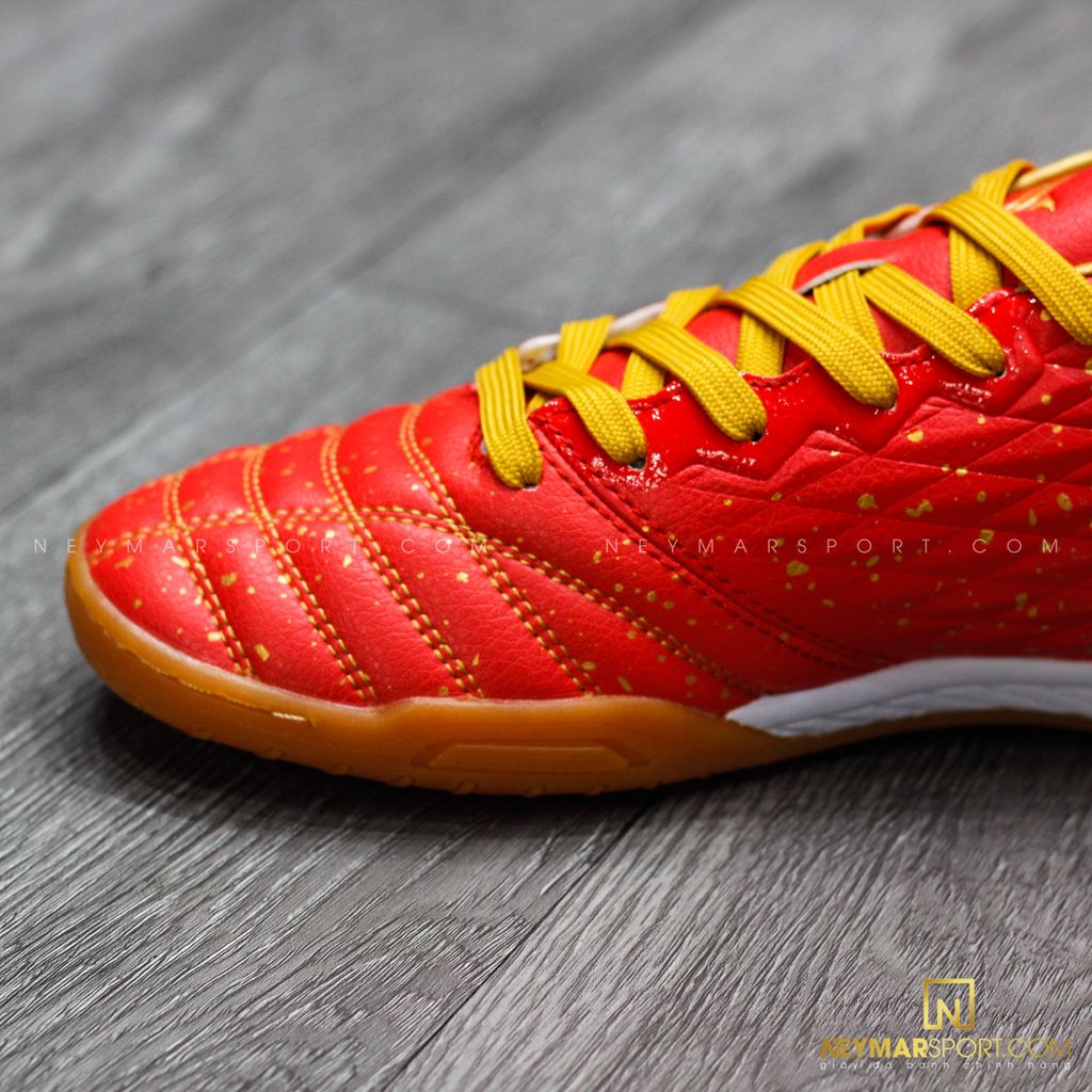 GIÀY ĐÁ BÓNG KAMITO TA11 IC TOUCH OF MAGIC - RED/GOLD