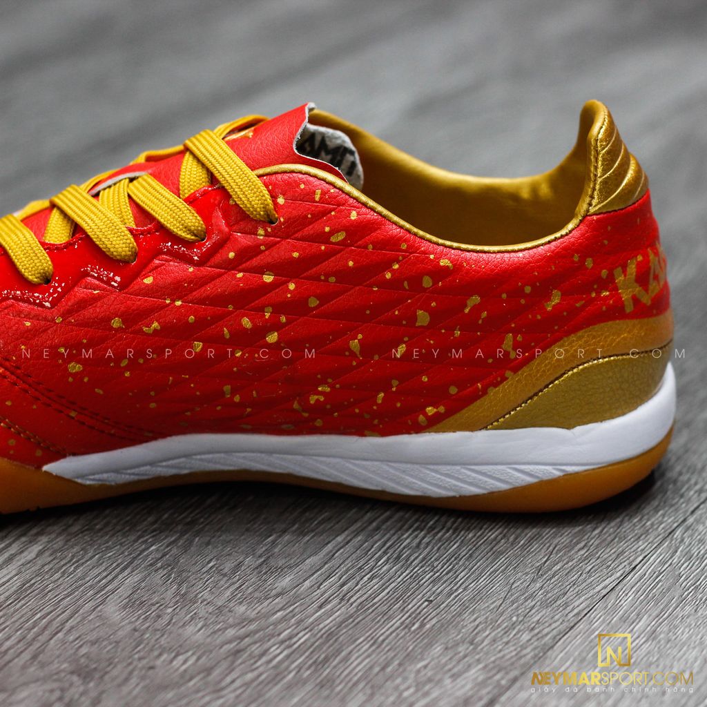 GIÀY ĐÁ BÓNG KAMITO TA11 IC TOUCH OF MAGIC - RED/GOLD