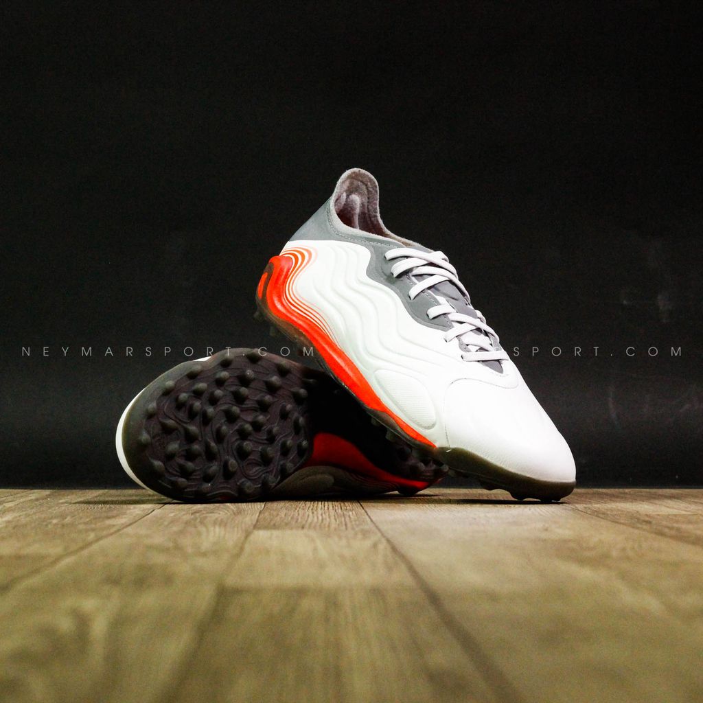adidas Copa Sense .1 TF WhiteSpark - Footwear White/Solar Red/Iron Metal