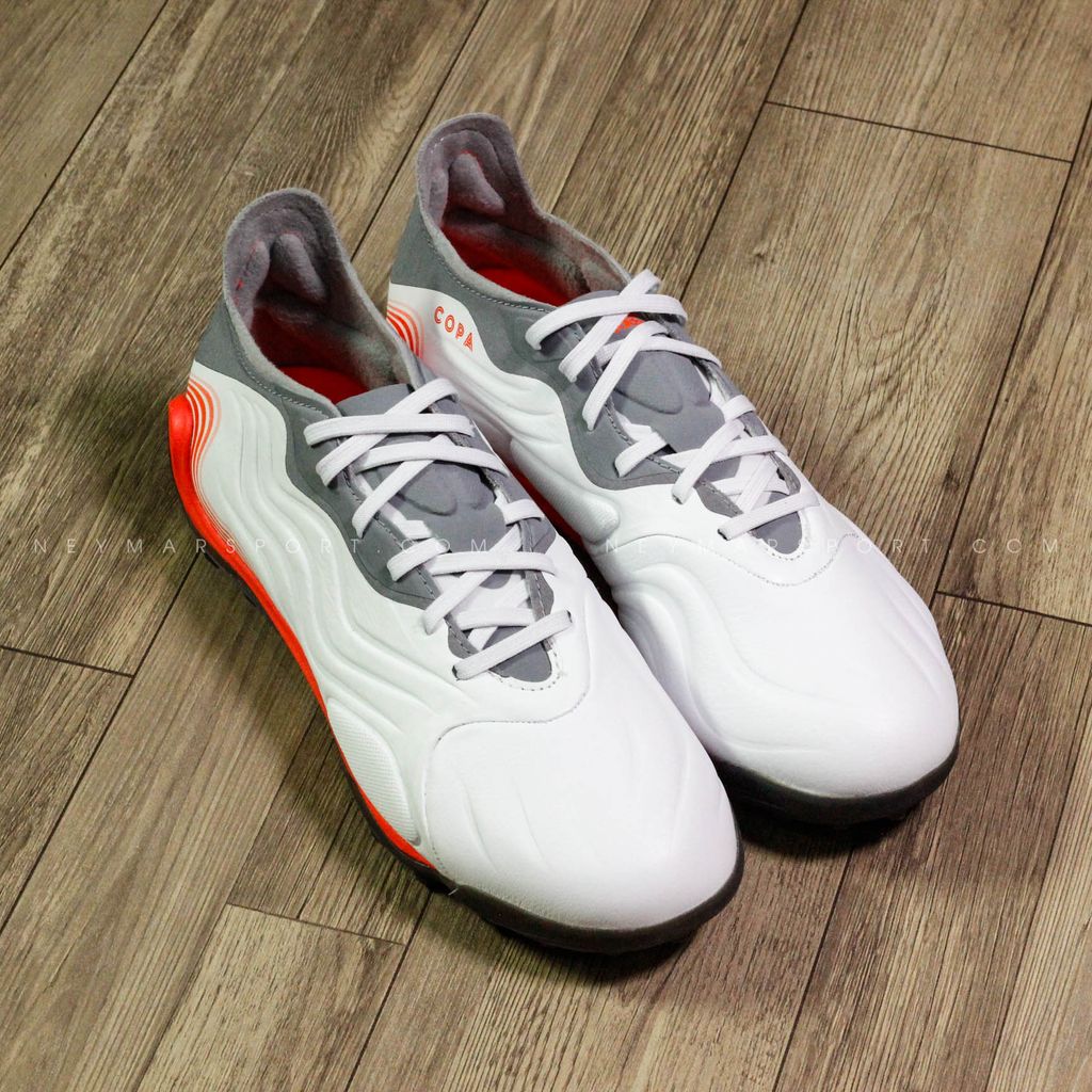 adidas Copa Sense .1 TF WhiteSpark - Footwear White/Solar Red/Iron Metal