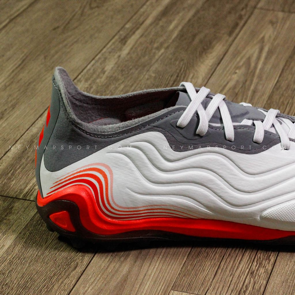 adidas Copa Sense .1 TF WhiteSpark - Footwear White/Solar Red/Iron Metal