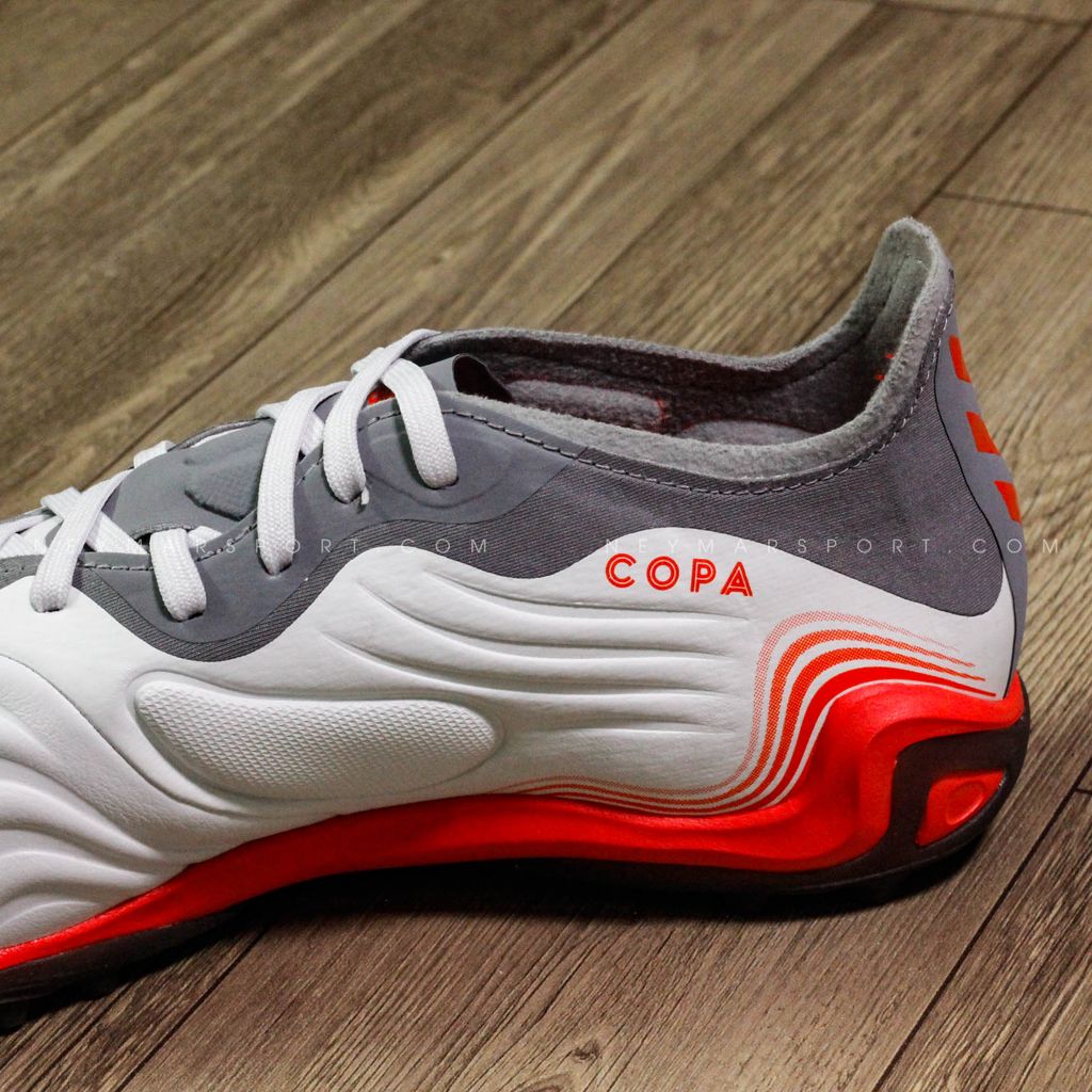 adidas Copa Sense .1 TF WhiteSpark - Footwear White/Solar Red/Iron Metal