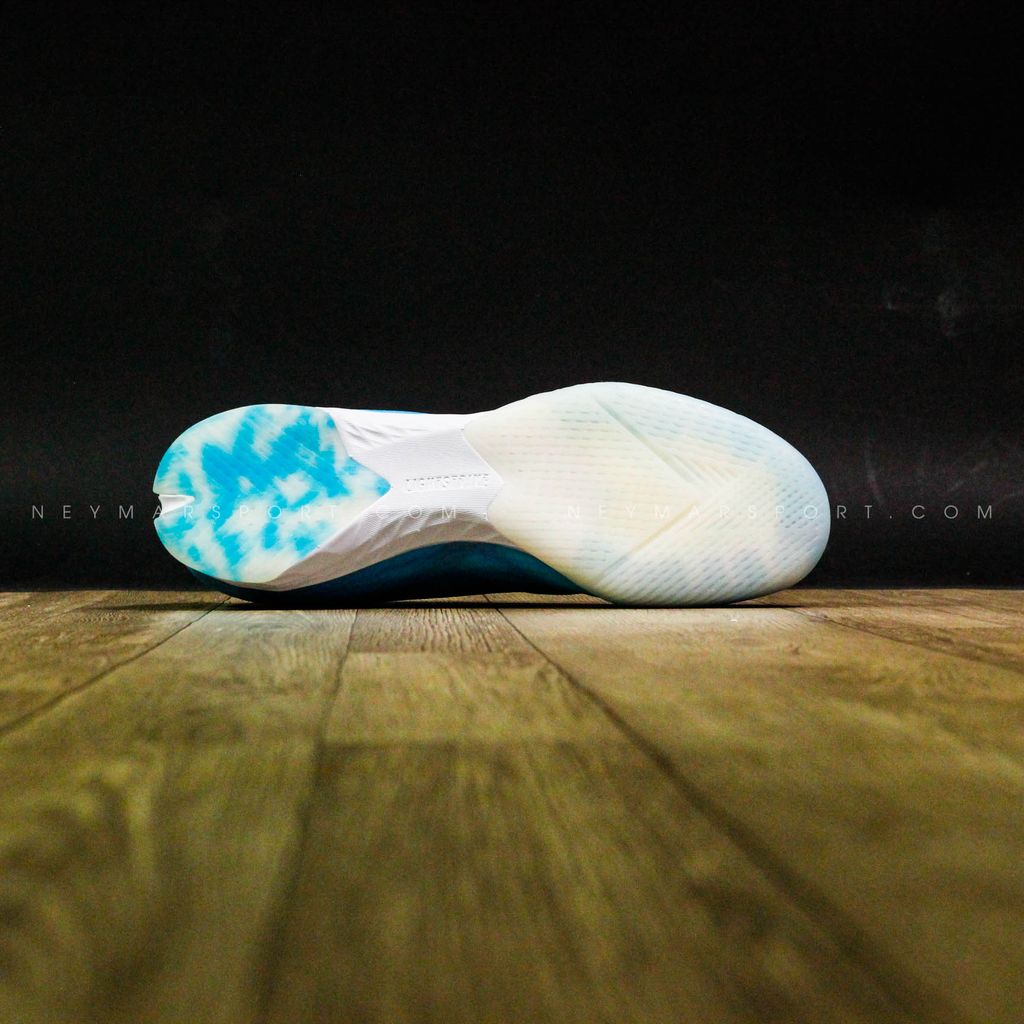 Giày đá bóng adidas X Speedflow .1 IN Sapphire Edge - Sky Rush/Shock Pink/Footwear White GW7464