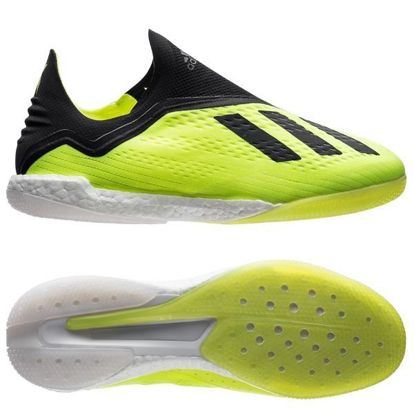 adidas X Tango 18+ IN Boost Team Mode - Solar Yellow/Core Black/Footwear White