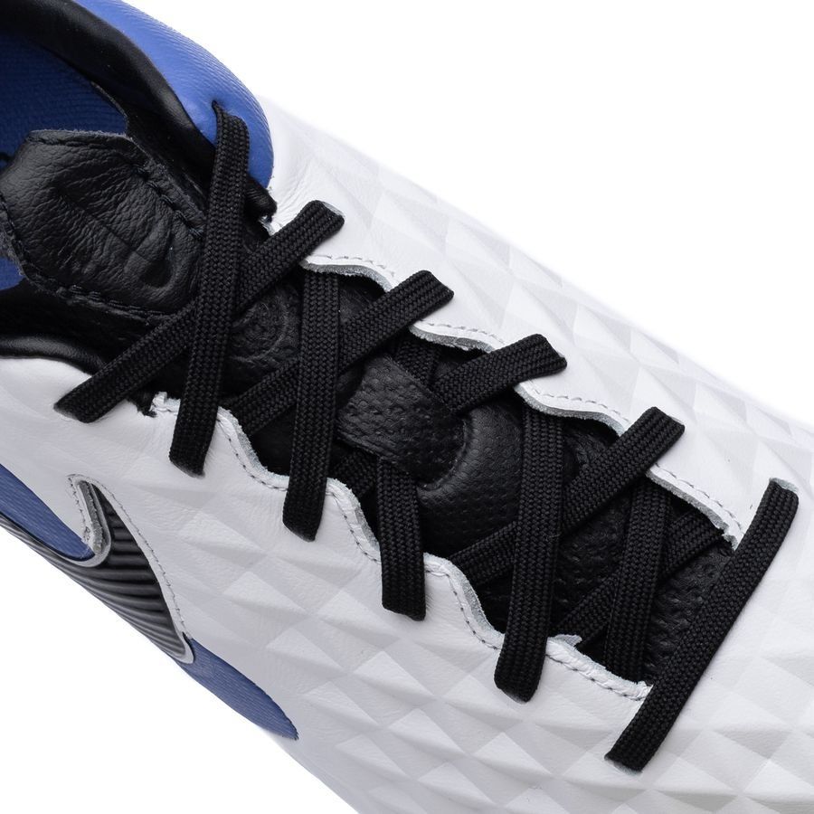 Nike Tiempo Legend 8 Pro FG Daybreak - White/Black/Hyper Royal/Metallic Silver