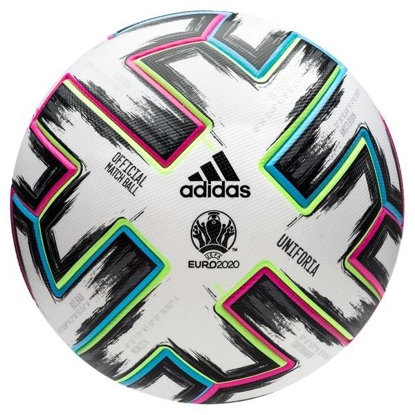 Adidas Football Uniforia Pro EURO 2020 - White/Black/Signal Green/Bright Cyan