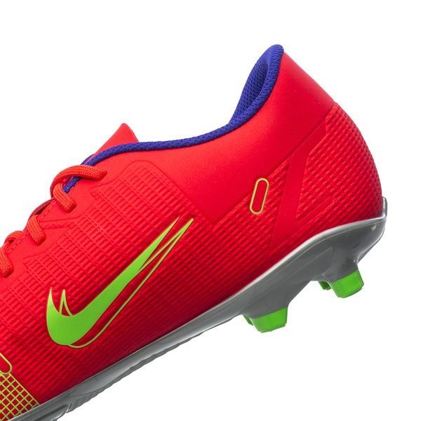 Nike Mercurial Vapor 14 Club MG Spectrum - Bright Crimson/Metallic Silver