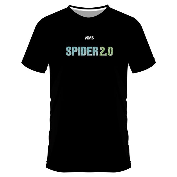 Áo thun Spider 2.0 TF Màu đen hoạ tiết in ngẫu nhiên
