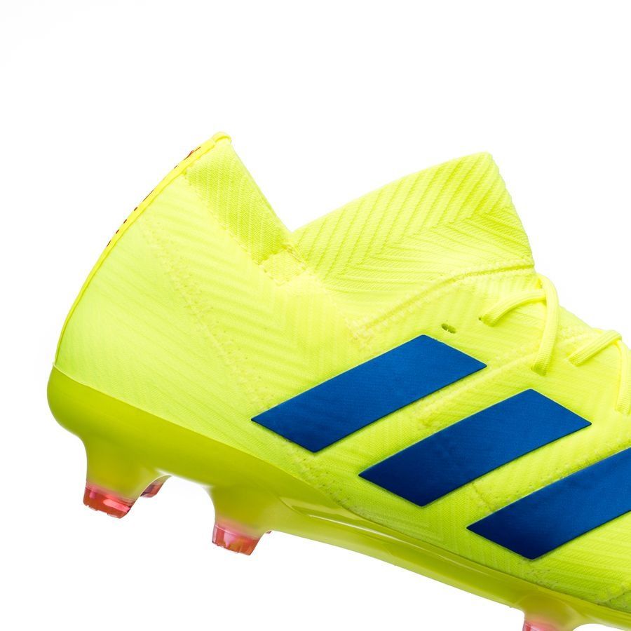 adidas Nemeziz 18.1 FG/AG Exhibit - Solar Yellow/Blue