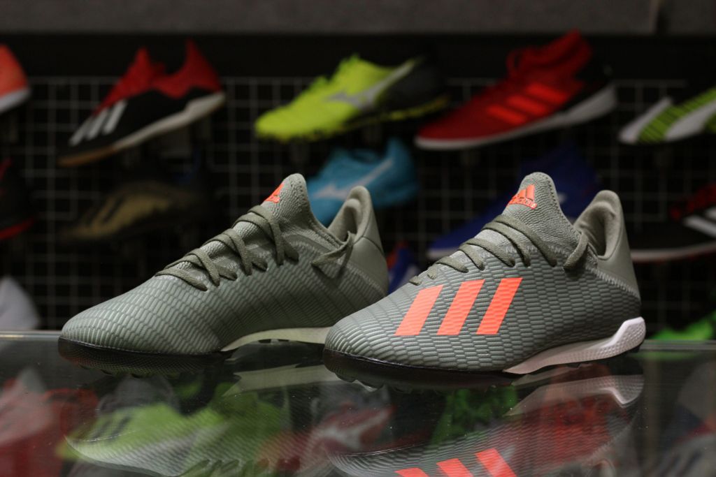 adidas X 19.3 TF Encryption - Legion Green/Solar Orange/Core White