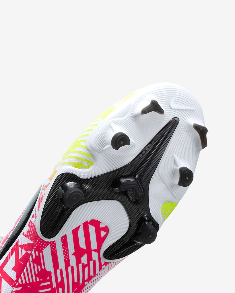 Nike Mercurial Vapor 13 Academy MG NJR Jogo Prismatico - White/Black/Racer Blue/Volt