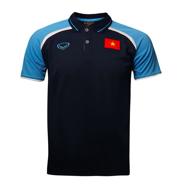 GRANDSPORT ÁO POLO ĐTVN 2020 XANH ĐEN