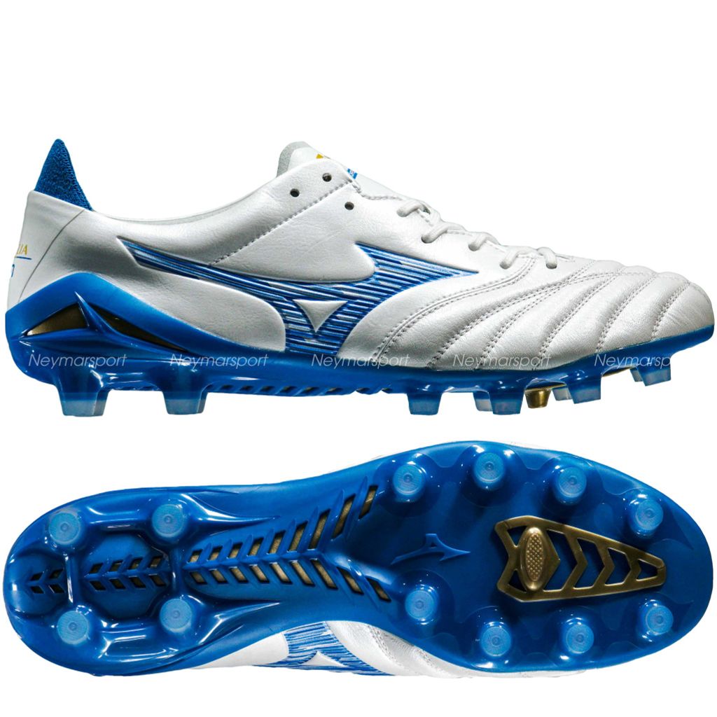 Giày đá bóng Mizuno Morelia Neo IV Elite FG/AG Mugen - White/Laser Blue P1GA243225