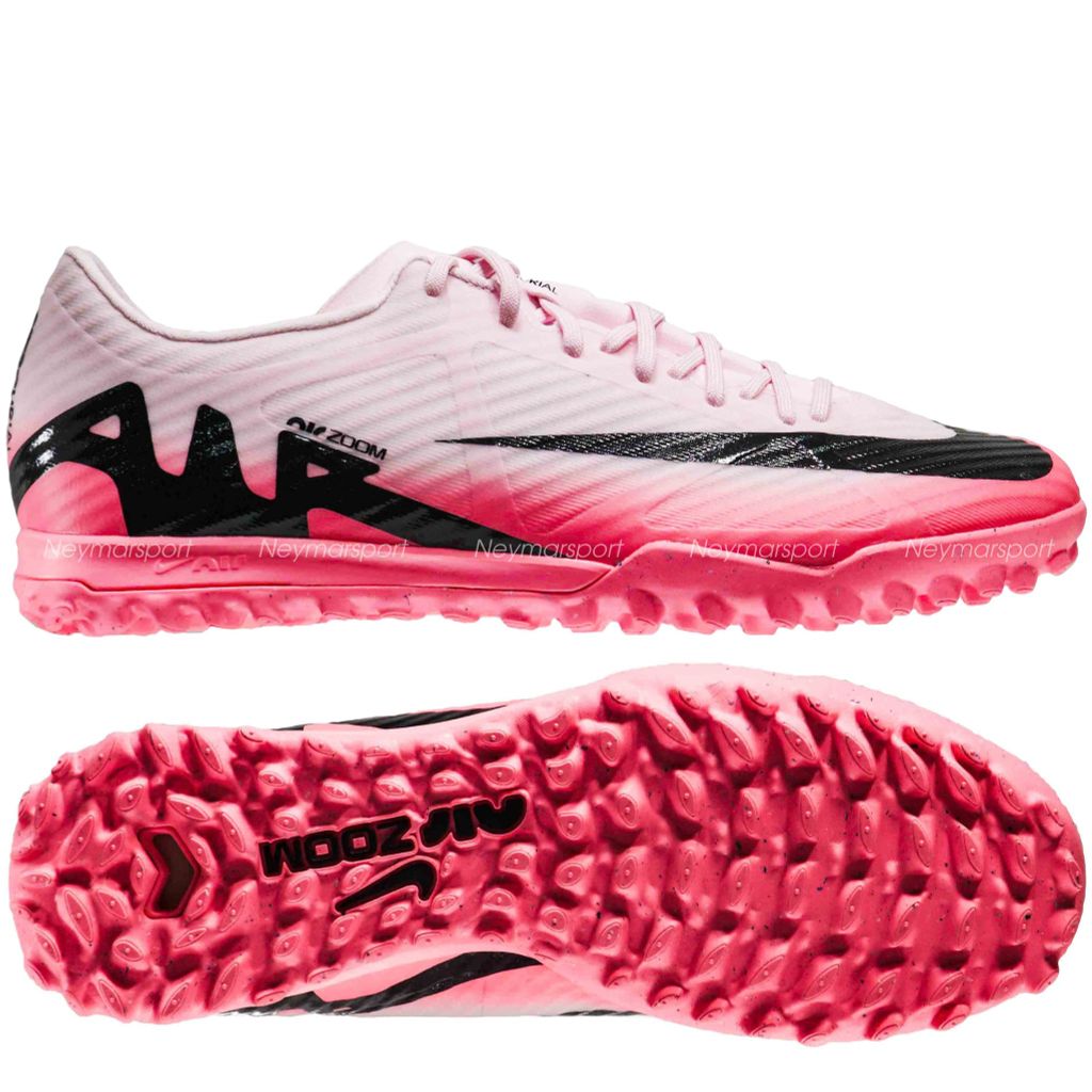 Giày đá bóng Nike Air Zoom Mercurial Vapor 15 Academy TF Mad Brilliance - Pink Foam/Black DJ5635-601