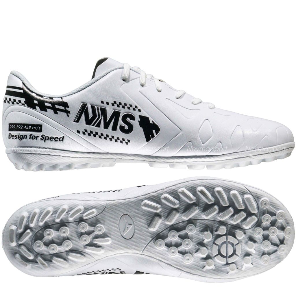 Giày đá bóng NMS FLASH - White/Black