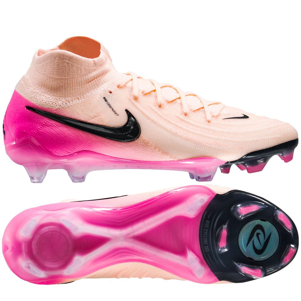 Giày bóng đá Nike Phantom Luna II Elite FG Prism - Crimson Tint/Black/Pink Blast FJ2572-800