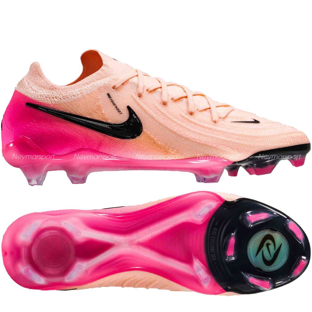 Giày đá bóng Nike Phantom GX II Elite FG Prism - Crimson Tint/Black/Pink Blast FJ2559-800