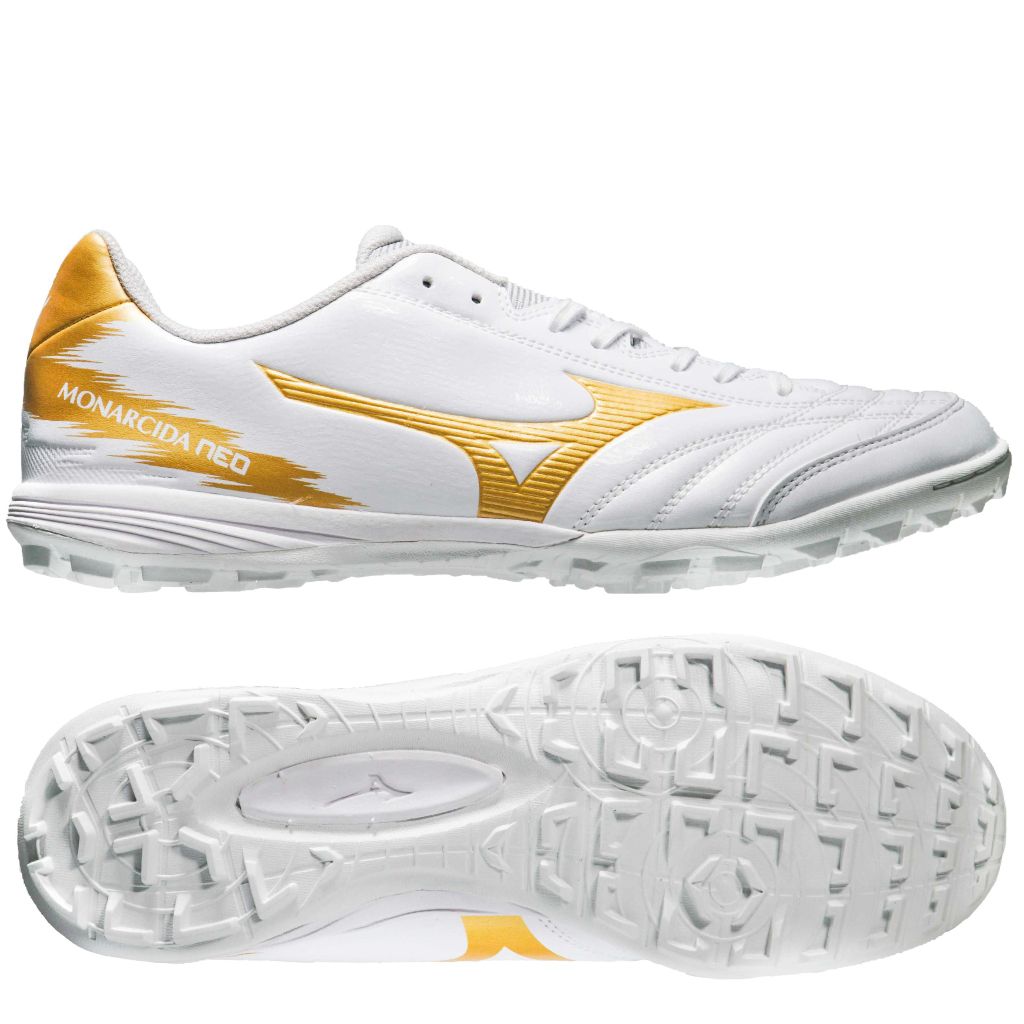 Mizuno Monarcida Neo Sala Pro AS TF - White/Gold