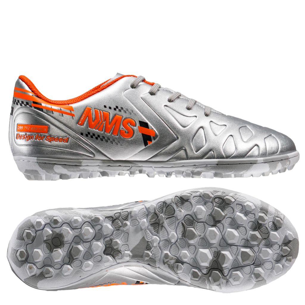 Giày đá bóng NMS FLASH Kids - Grey/Orange