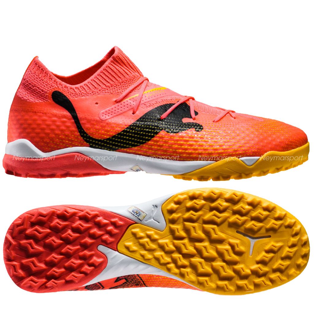 Giày đá bóng PUMA Future 7 Ultimate TT Forever Faster - Sunset Glow/PUMA Black/Sun Stream 107710-04