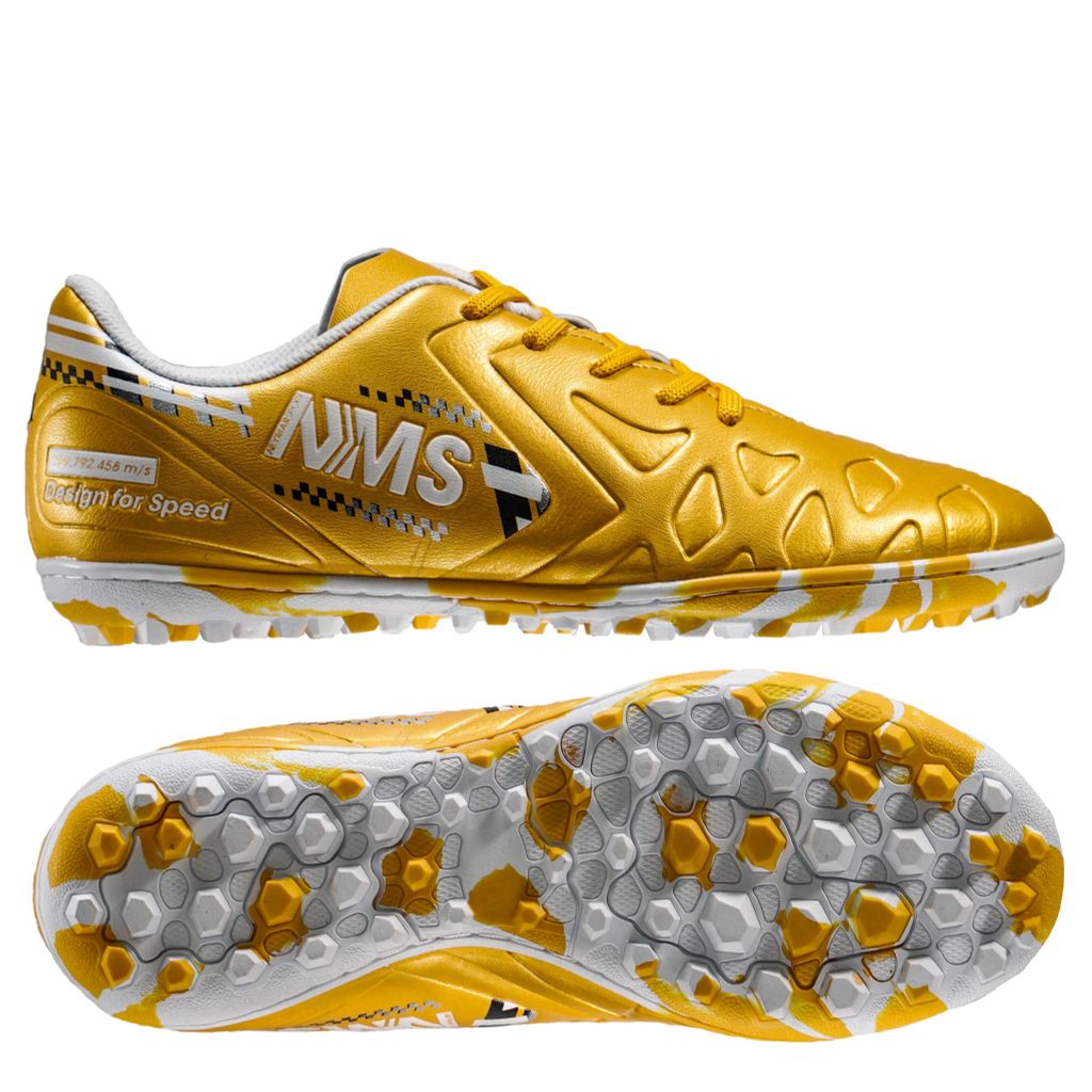 Giày đá bóng NMS FLASH Kids - Gold/White